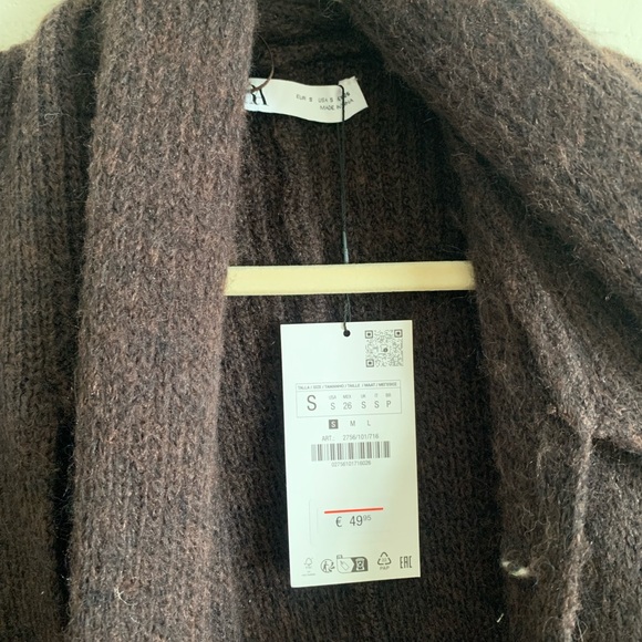 NWT Zara Poncho - Picture 3 of 5